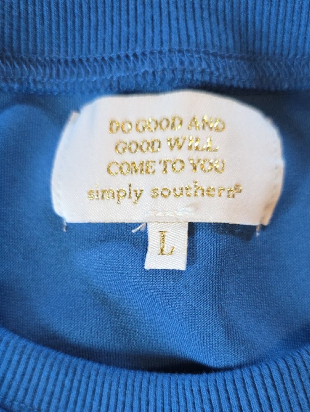 Simply Southern Blue Star Pearl-Appliqué - Picture 3 of 8